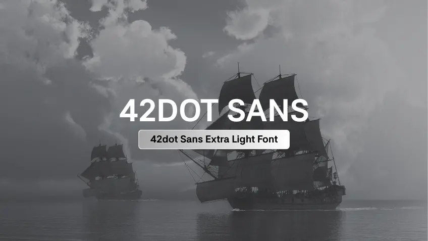 42dot Sans Extra Light