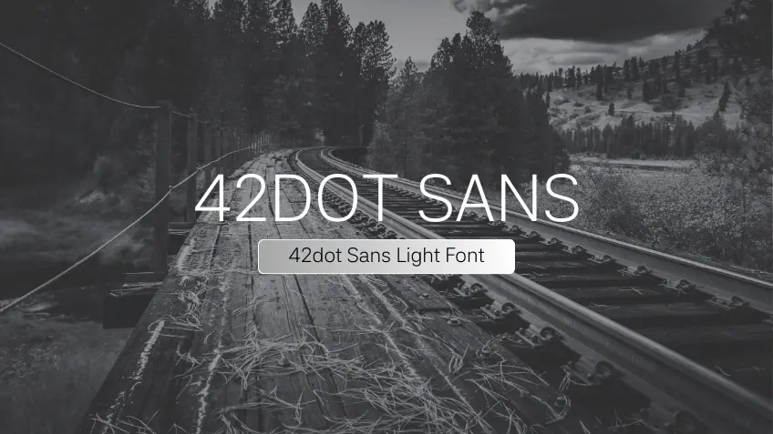 42dot Sans Light