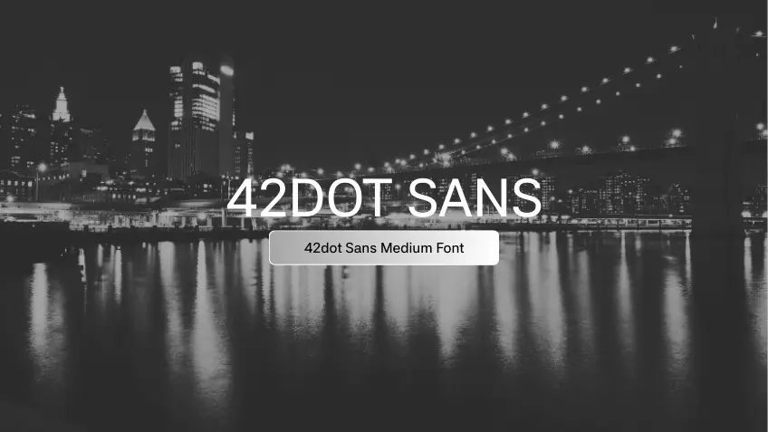 42dot Sans Medium