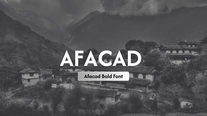 Afacad Bold