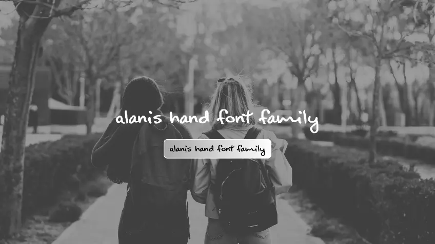 Alanis Hand Regular
