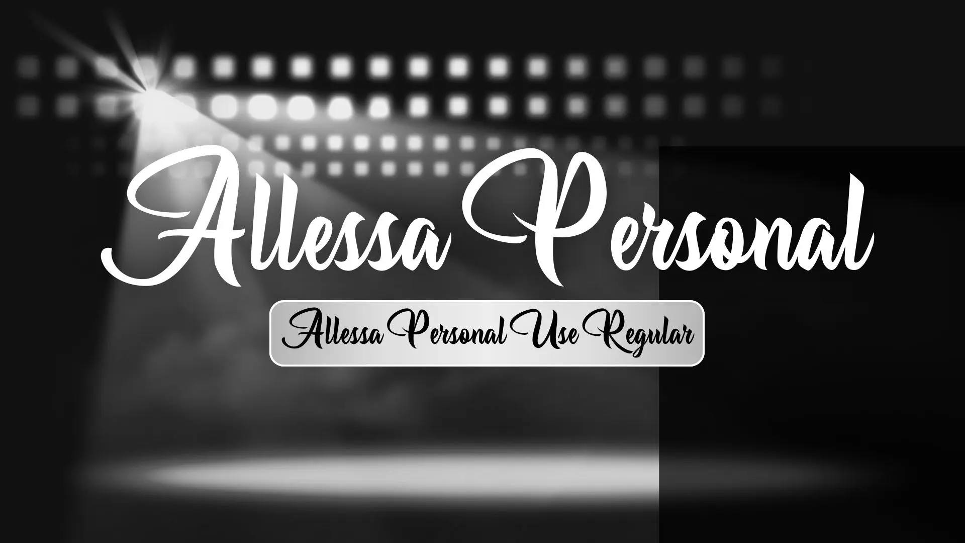 Allessa Personal Use Regular