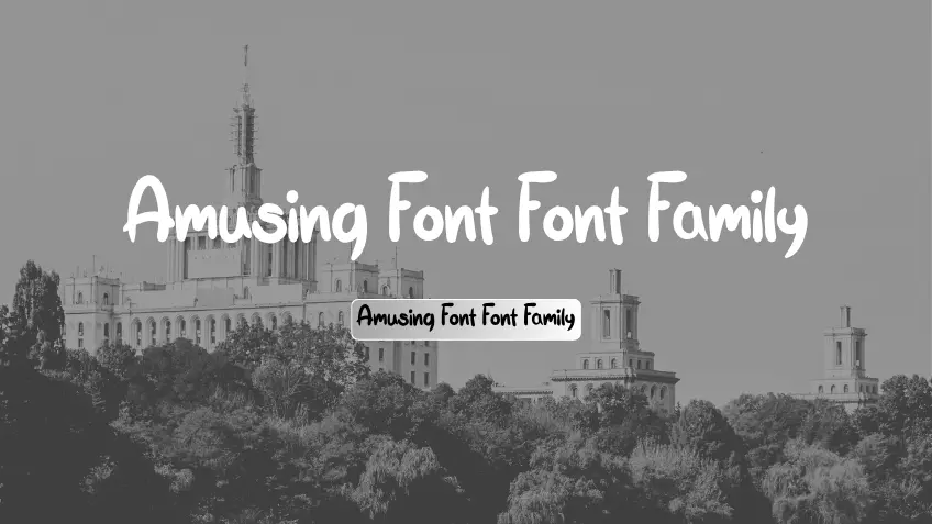 Amusing Font Regular