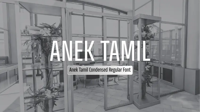 Anek Tamil Condensed Regular