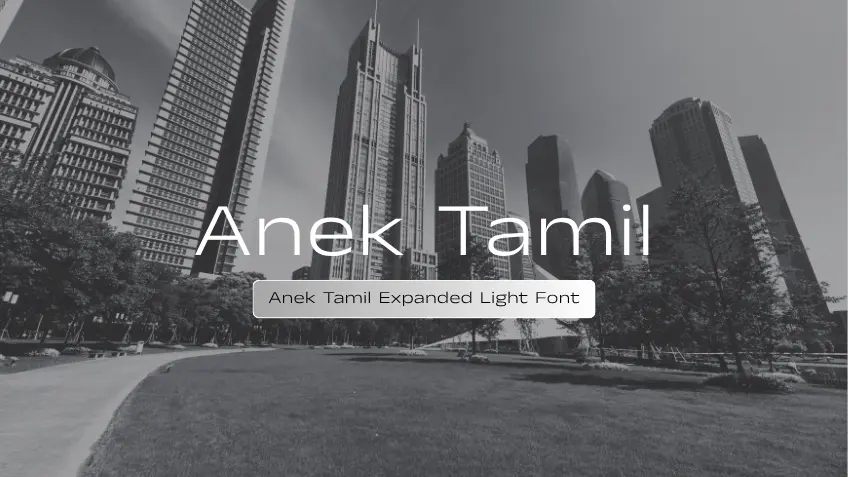 Anek Tamil Expanded Light