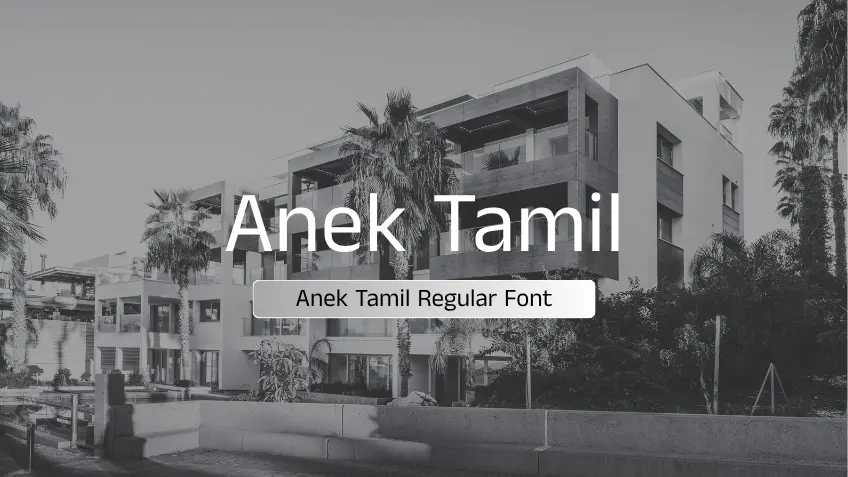 Anek Tamil Regular