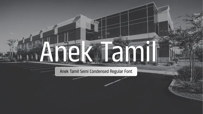 Anek Tamil Semi Condensed Regular