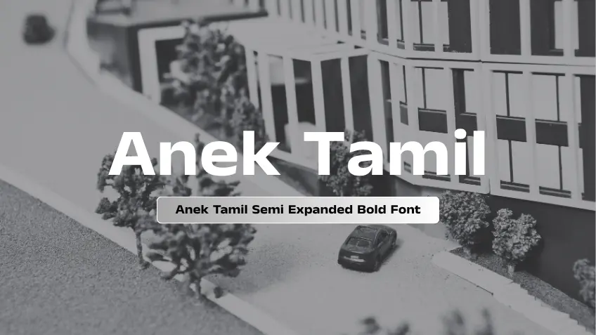 Anek Tamil Semi Expanded Bold