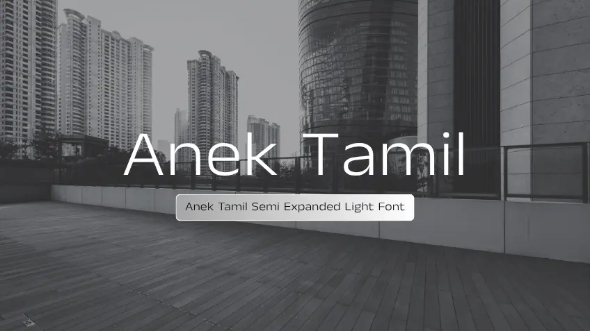 Anek Tamil Semi Expanded Light