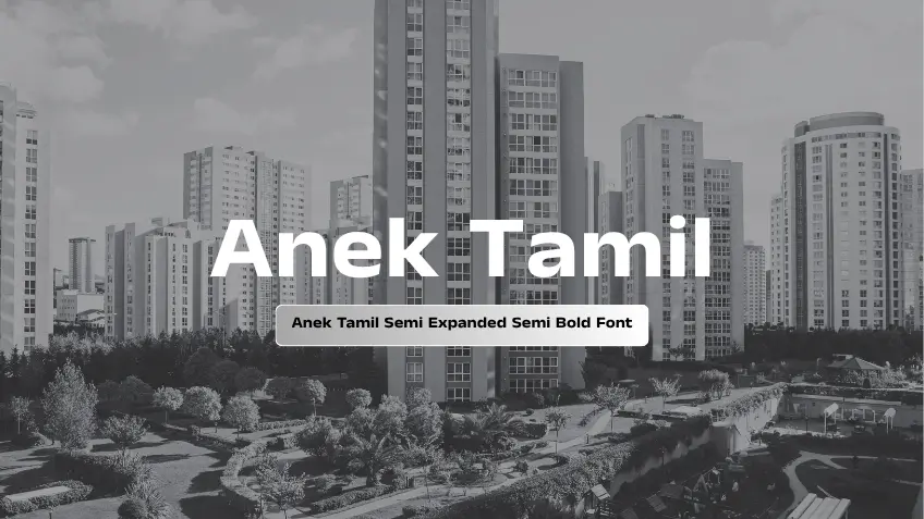 Anek Tamil Semi Expanded Semi Bold