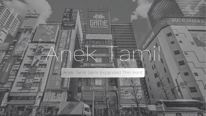 Anek Tamil Semi Expanded Thin