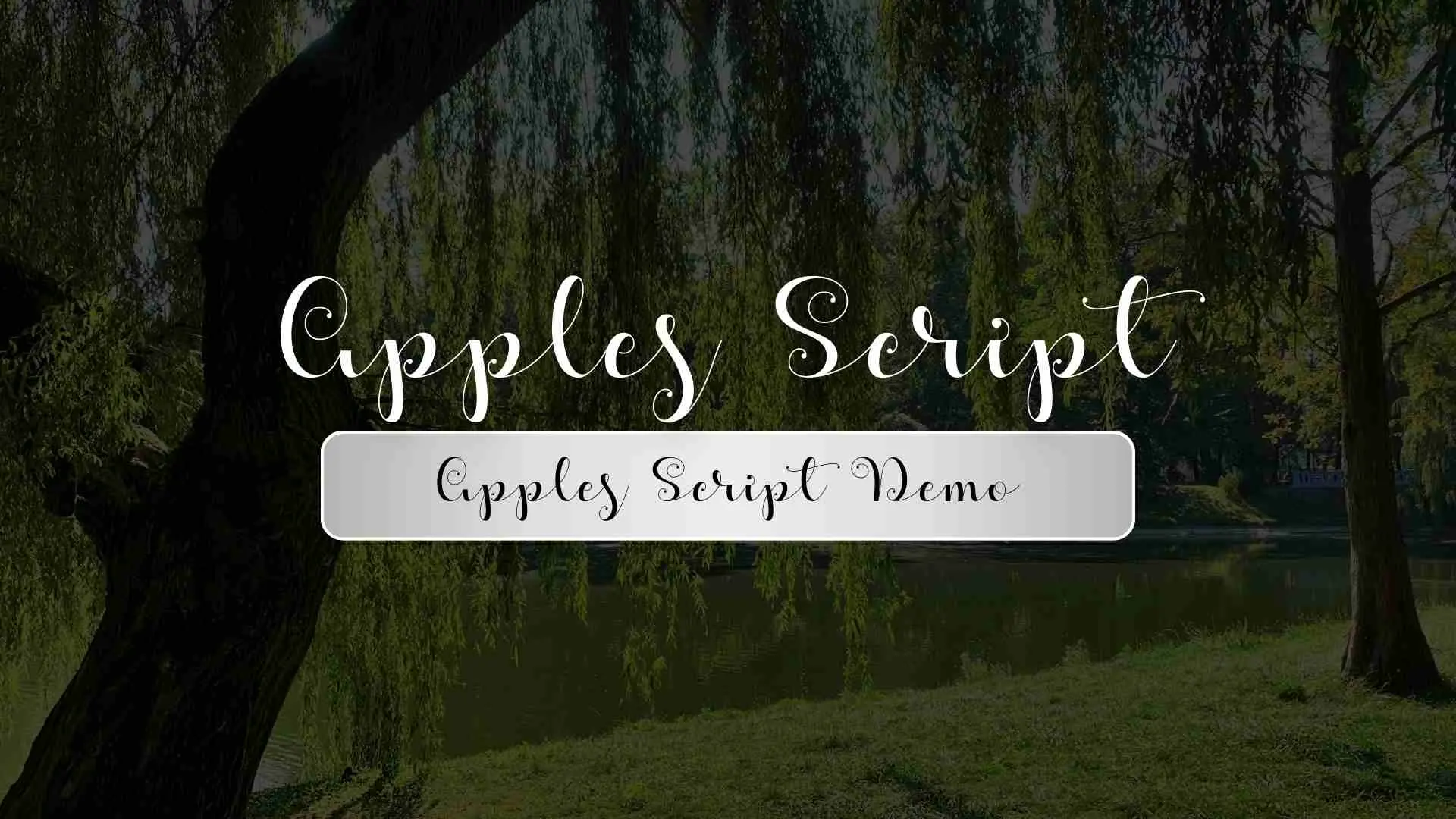 Apples Script Demo