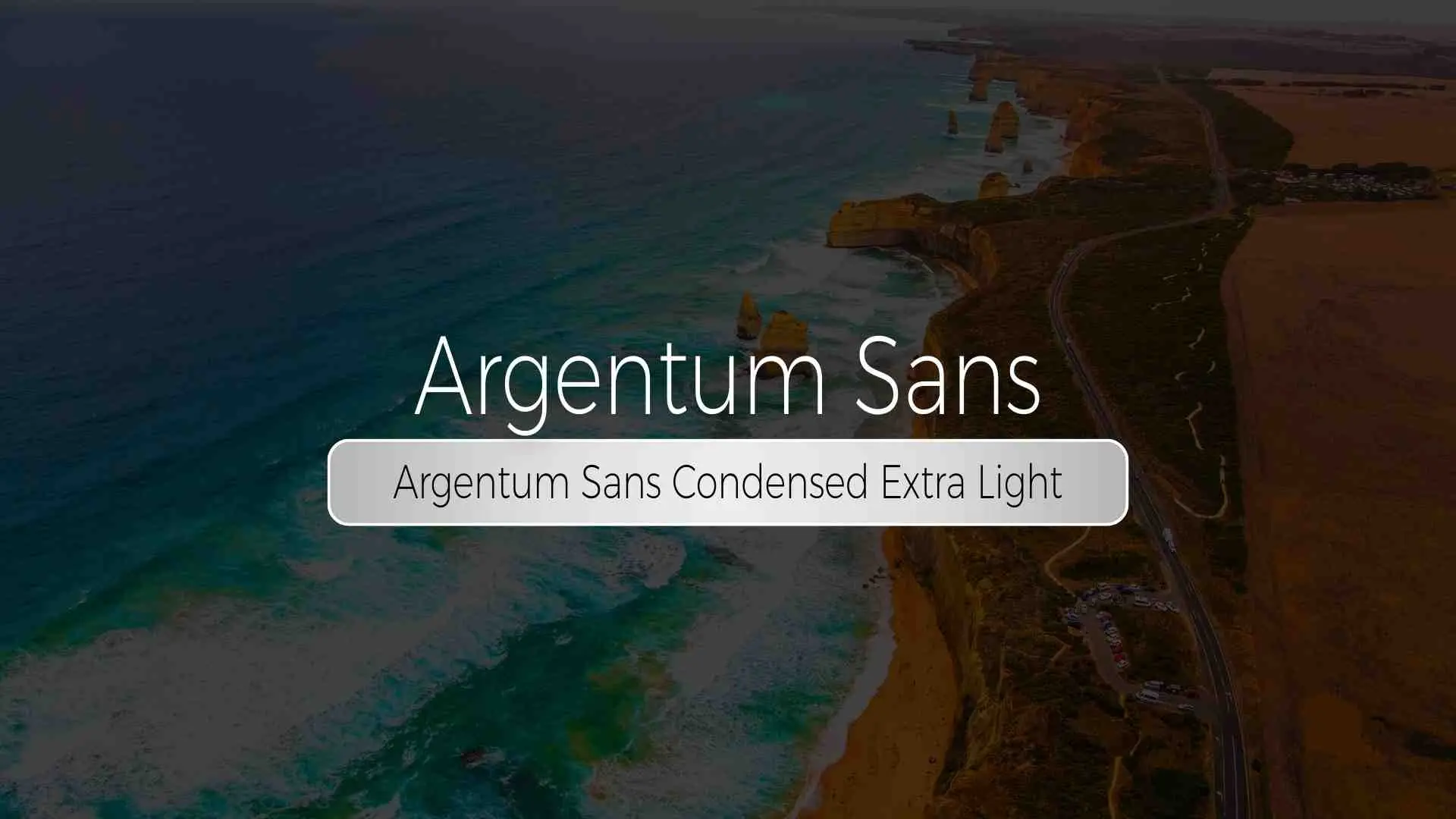 Argentum Sans Condensed Extra Light