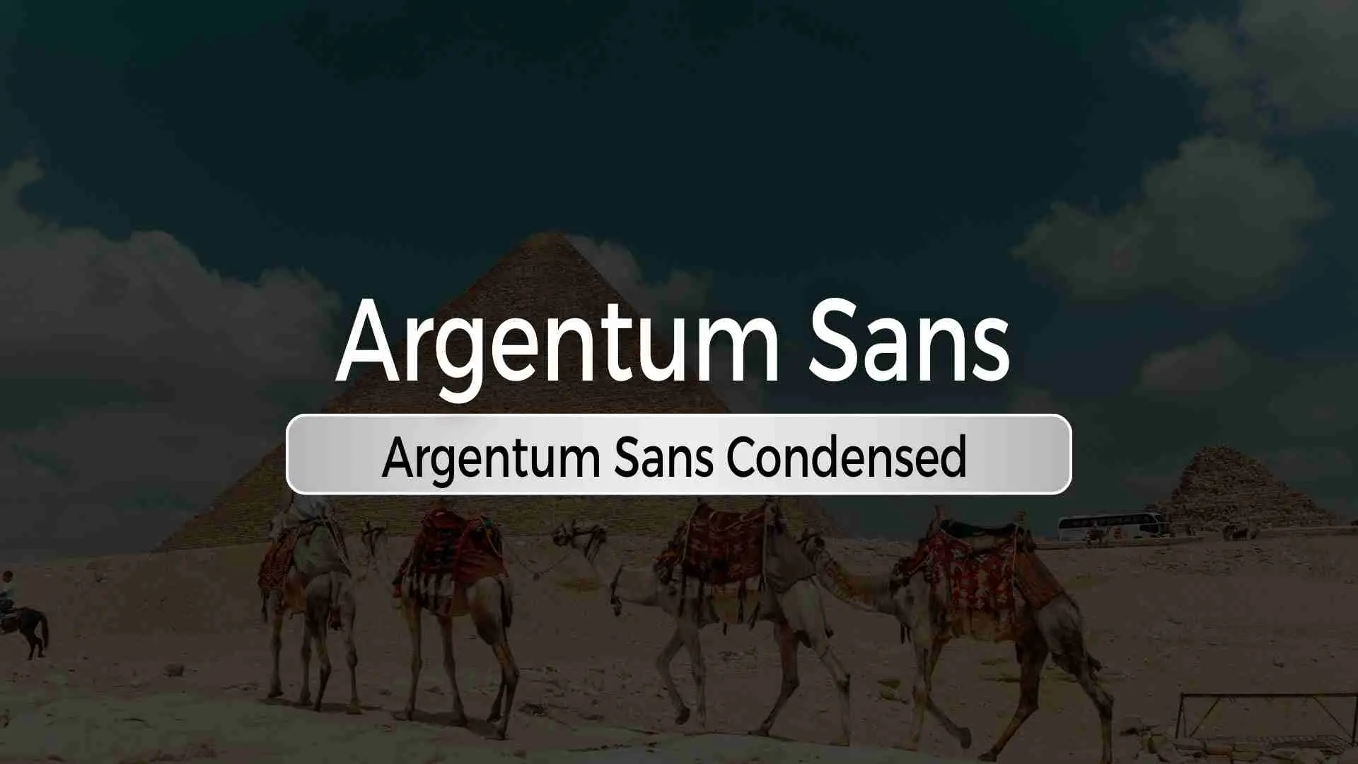 Argentum Sans Condensed
