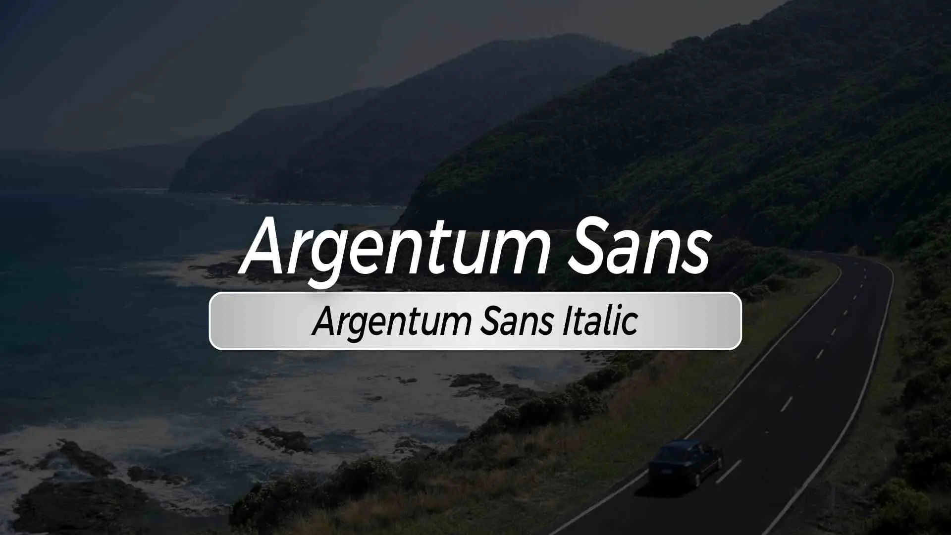 Argentum Sans Italic