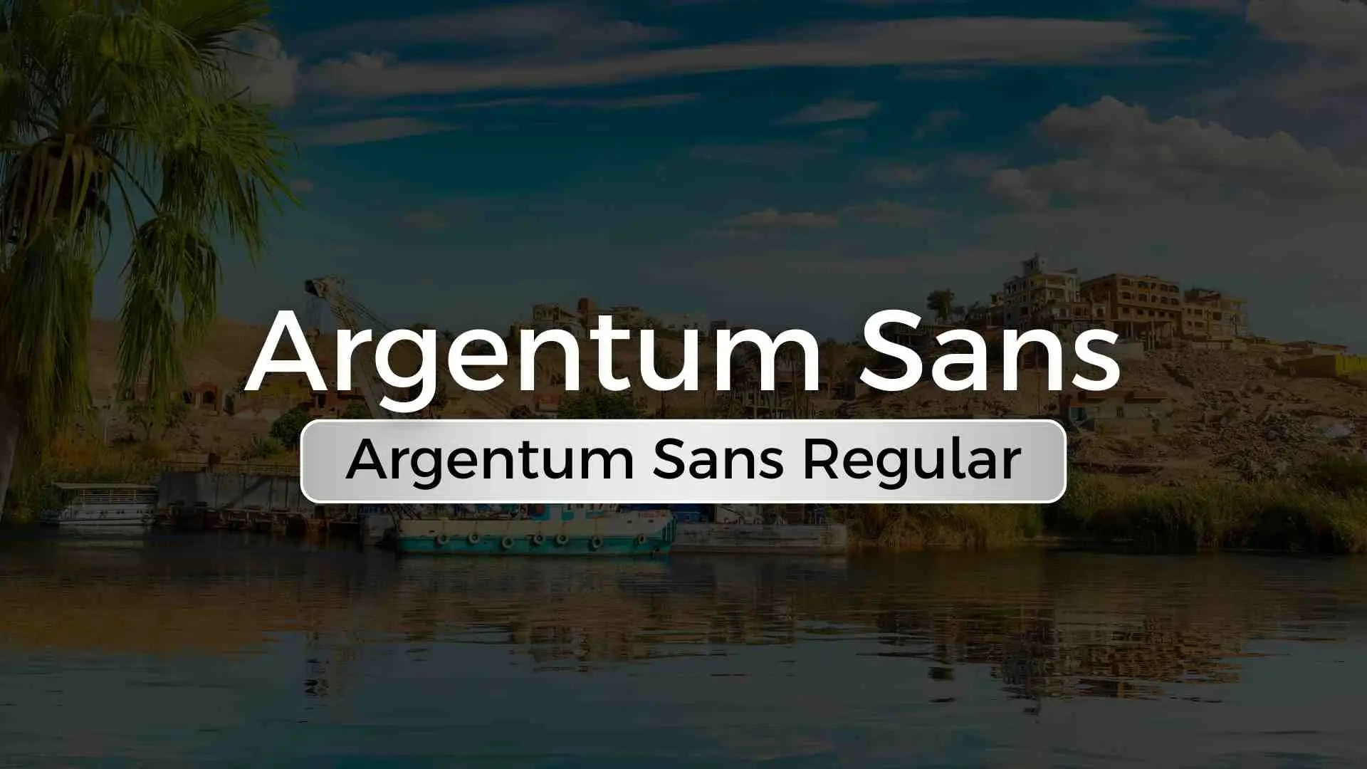 Argentum Sans Regular