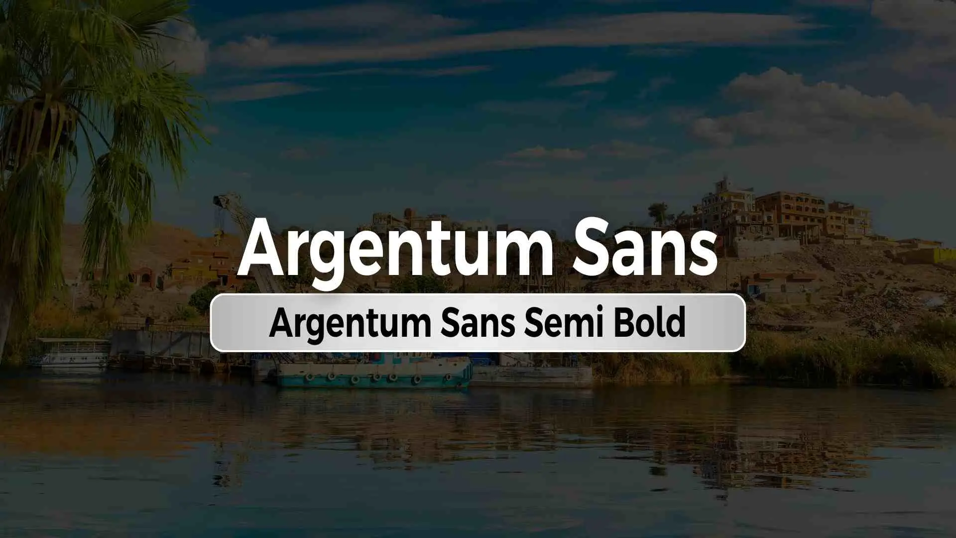 Argentum Sans Semi Bold