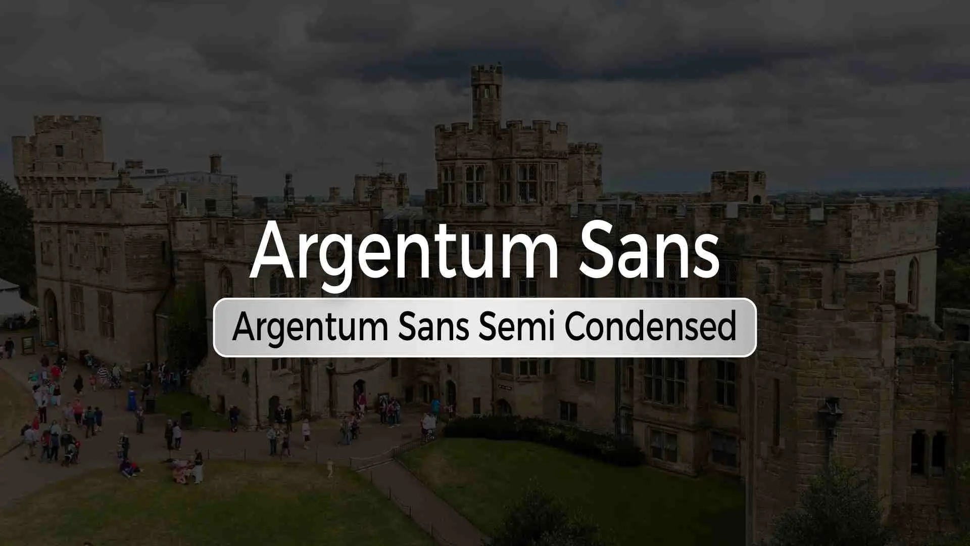 Argentum Sans Semi Condensed