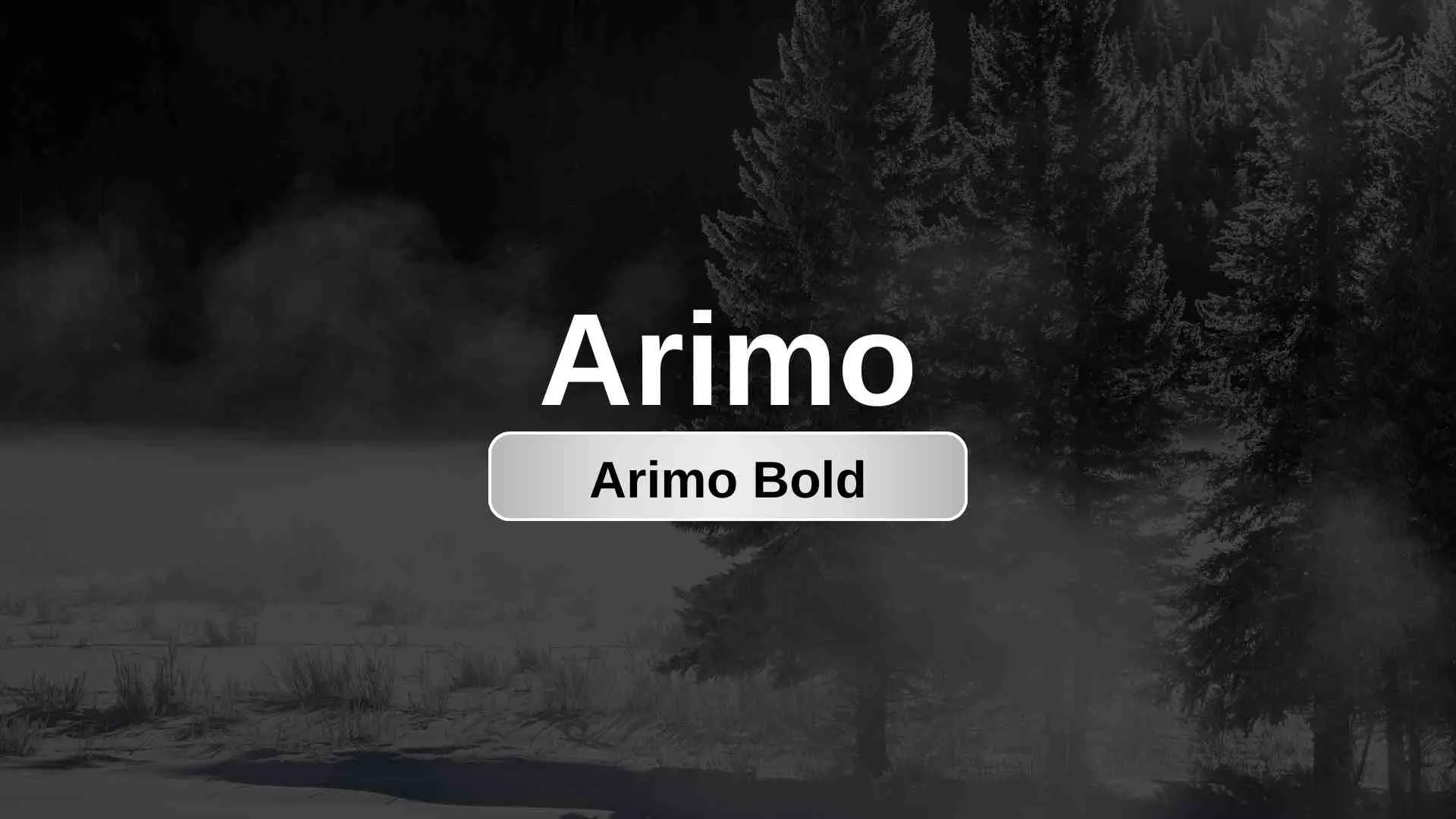 Arimo Bold
