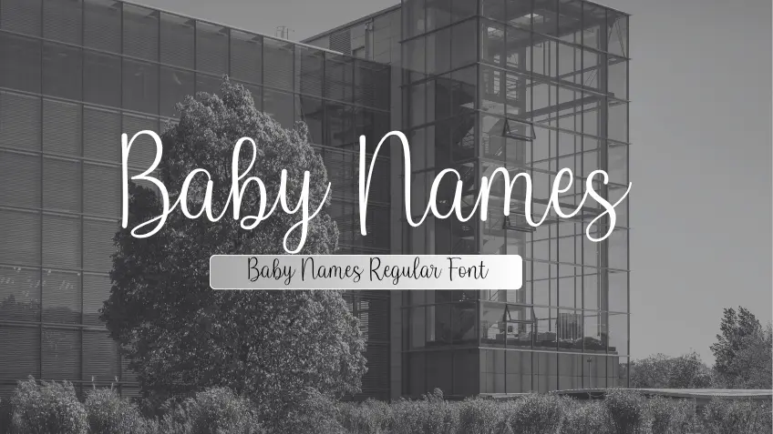 Baby Names Regular