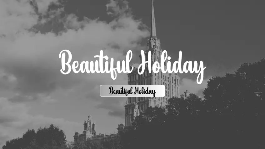 Beautiful Holiday Regular