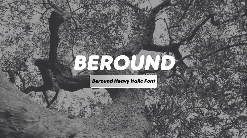 Beround Heavy Italic