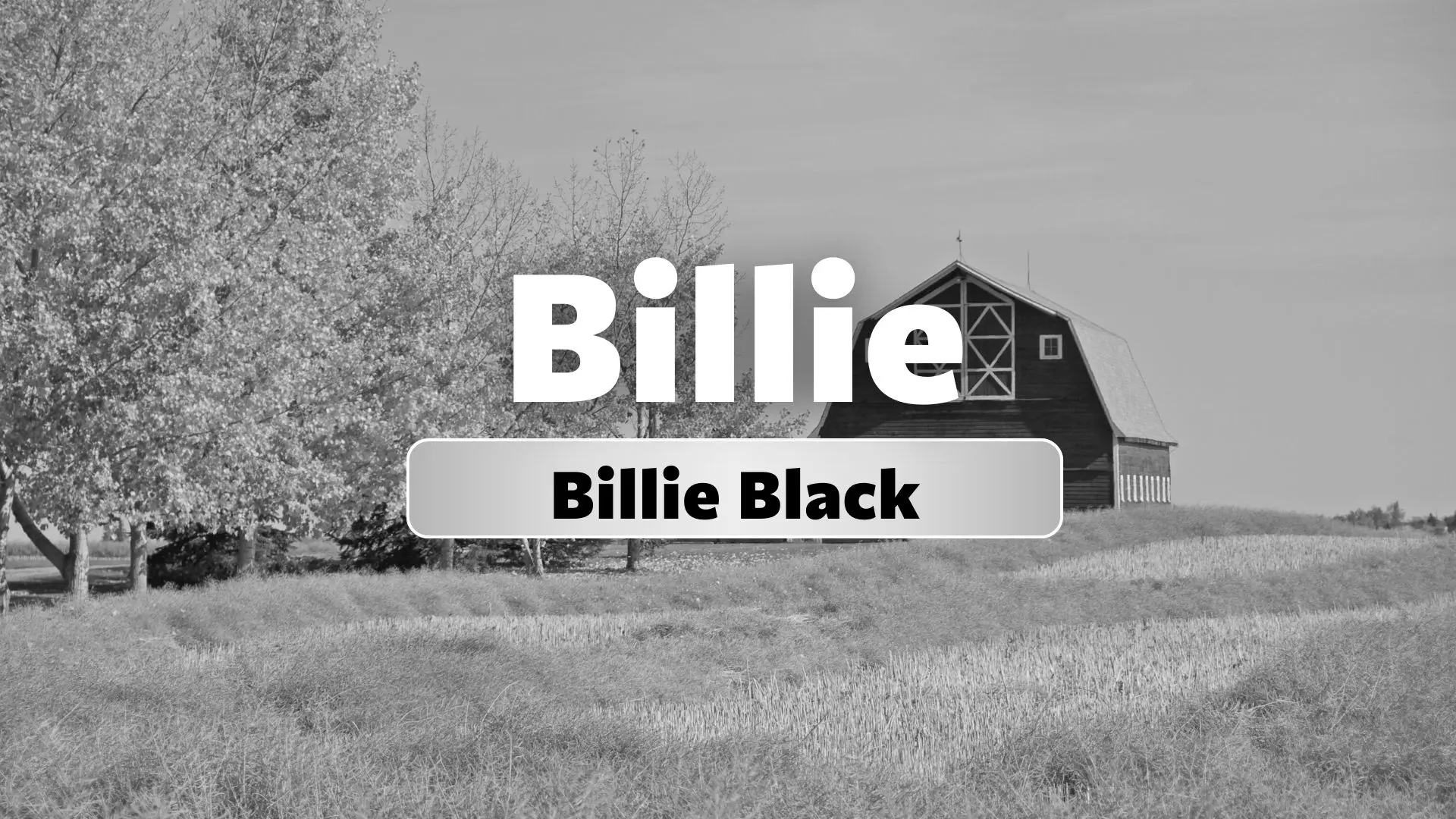 Billie Black