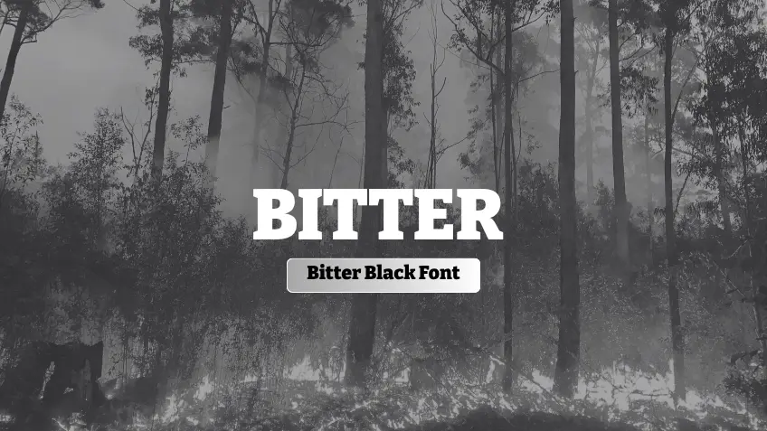Bitter Black