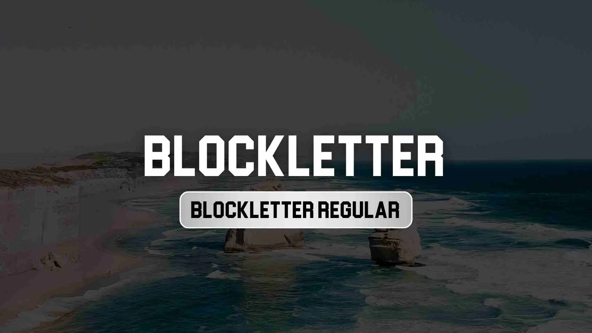 Blockletter Regular