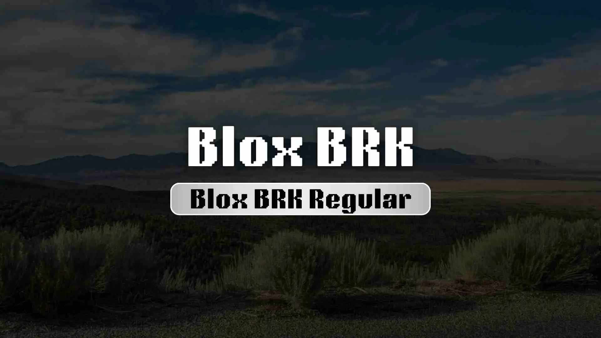 Blox BRK Regular