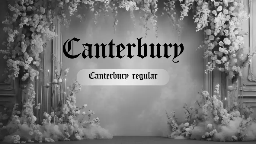 Canterbury Regular