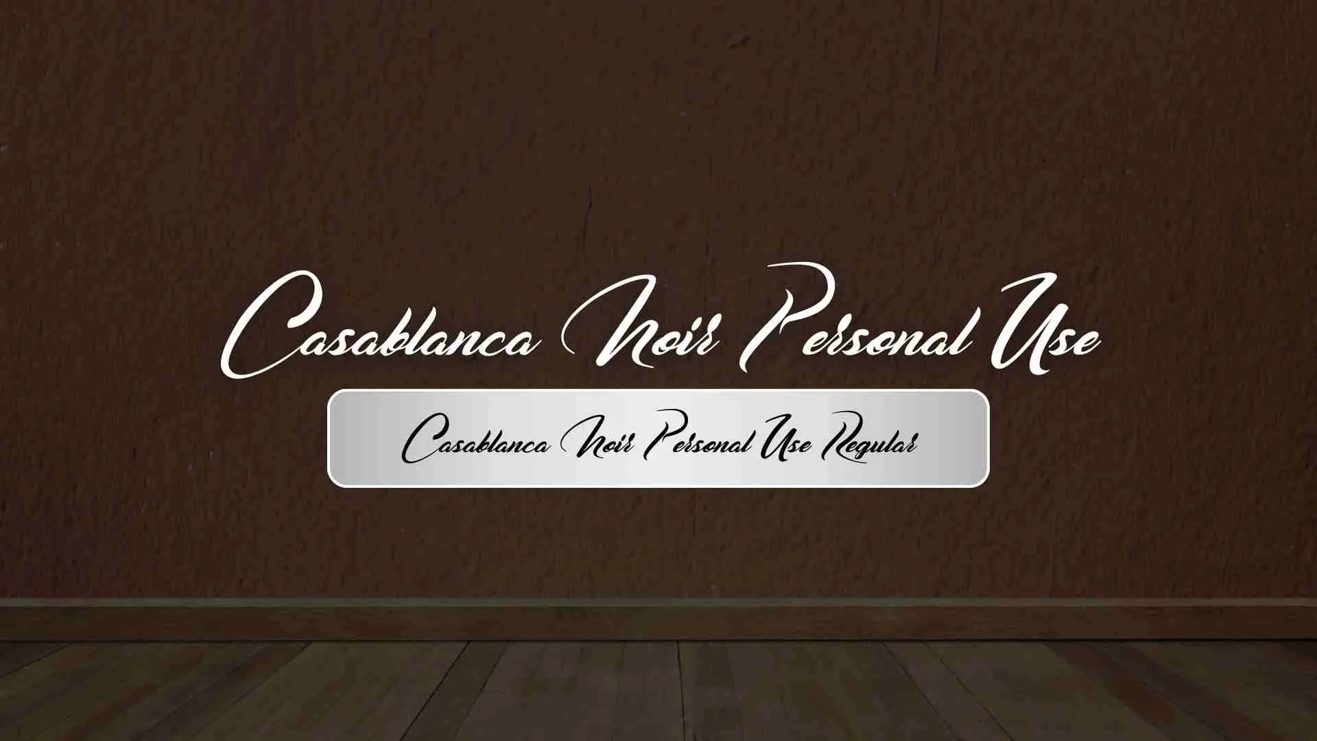 Casablanca Noir Personal Use Regular