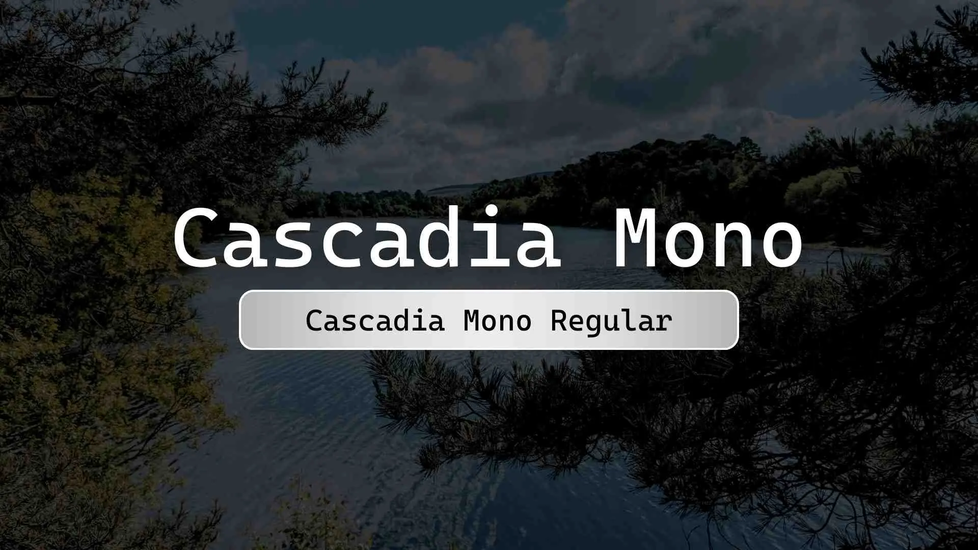Cascadia Mono Regular