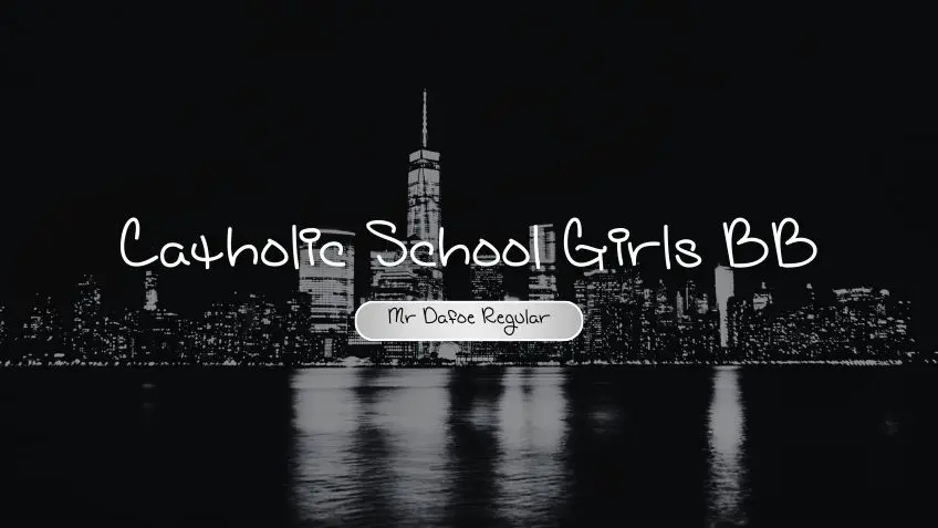 Catholic School Girls BB Regular