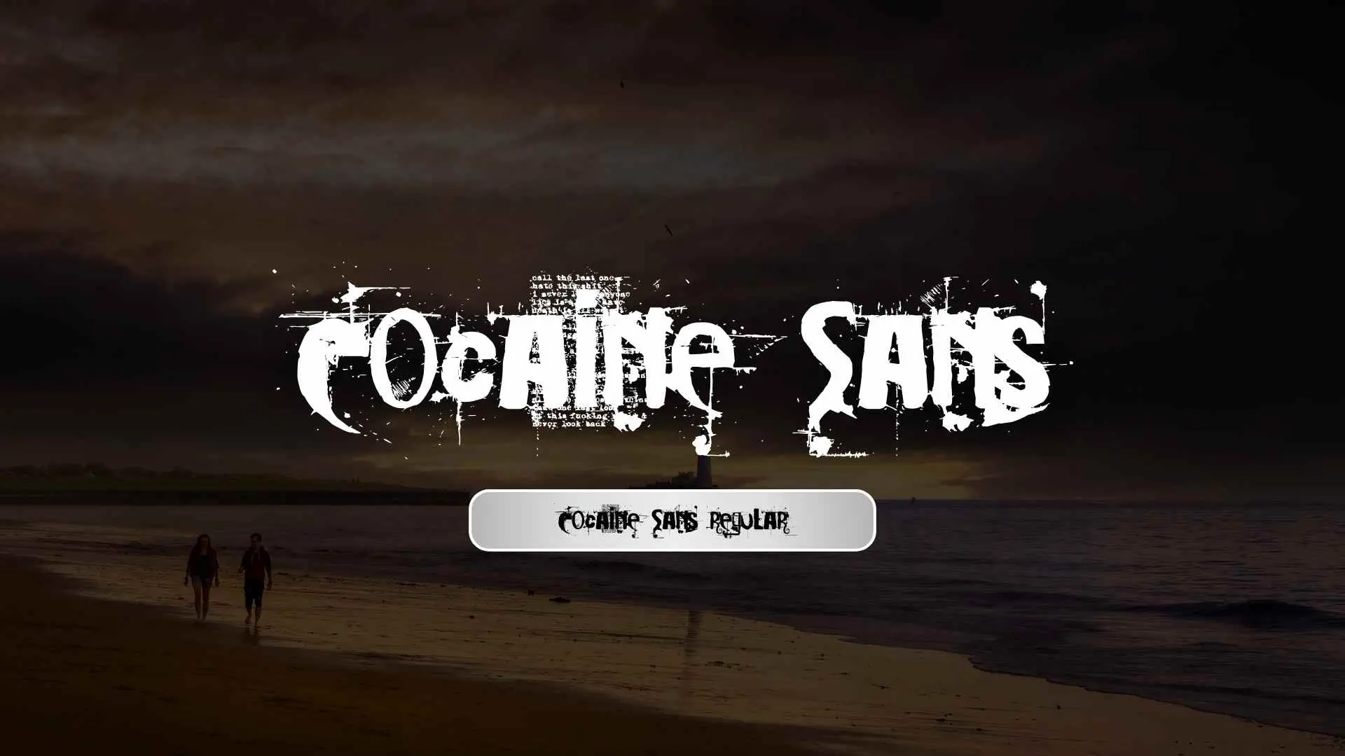 Cocaine Sans Regular