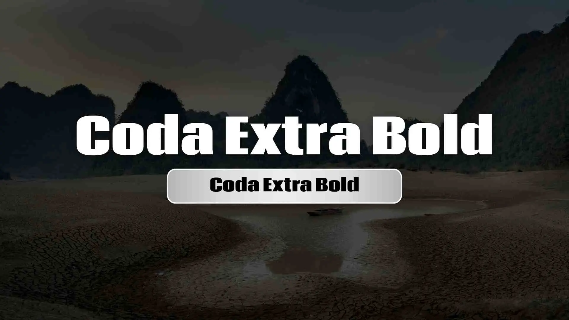 Coda Extra Bold