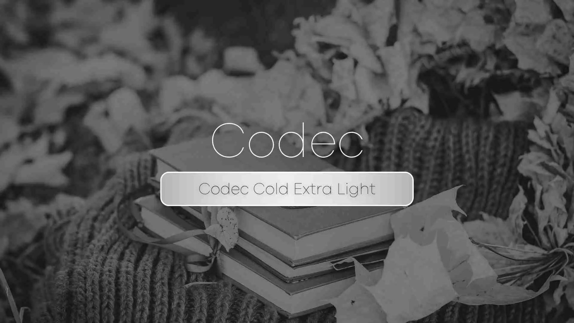 Codec Cold Extra Light