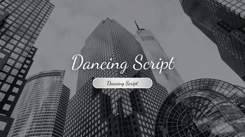 Dancing Script Regular