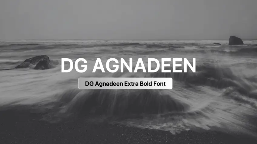 DG Agnadeen Extra Bold