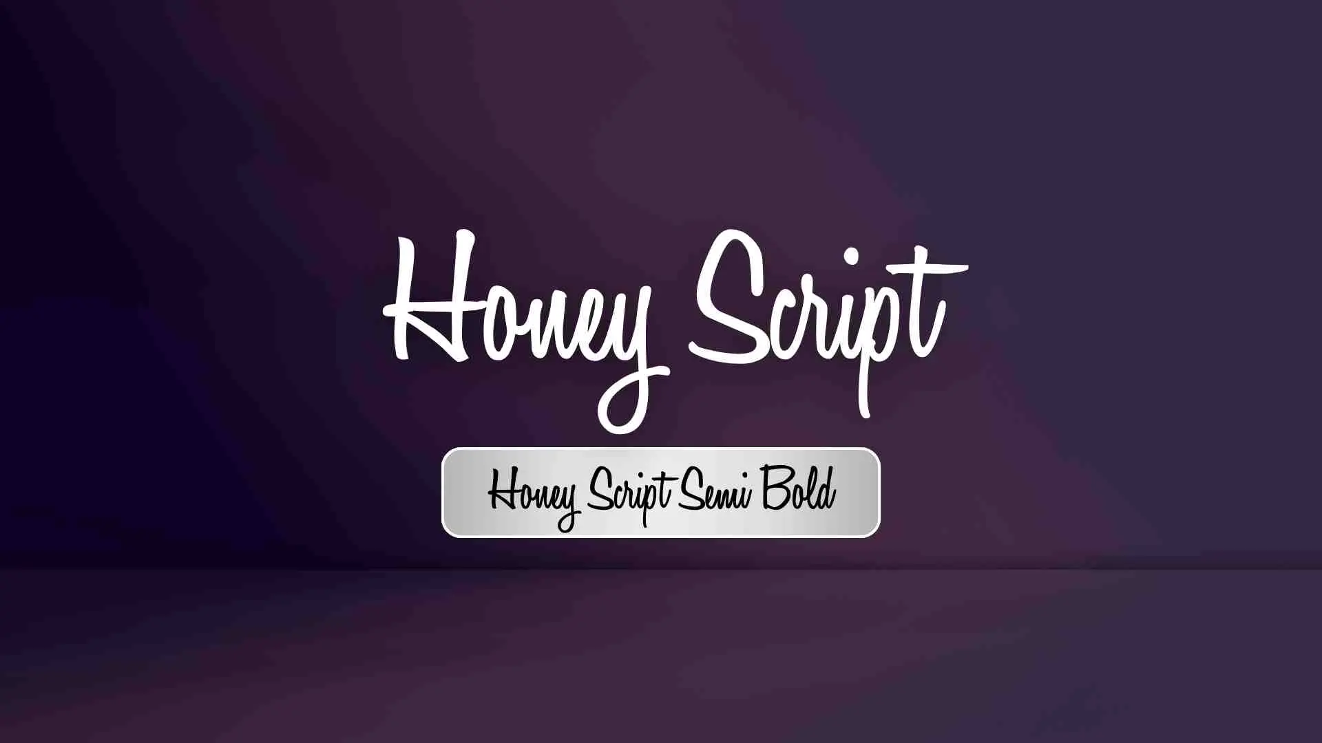 Honey Script Semi Bold