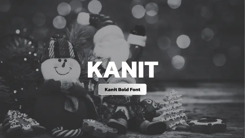 Kanit Bold