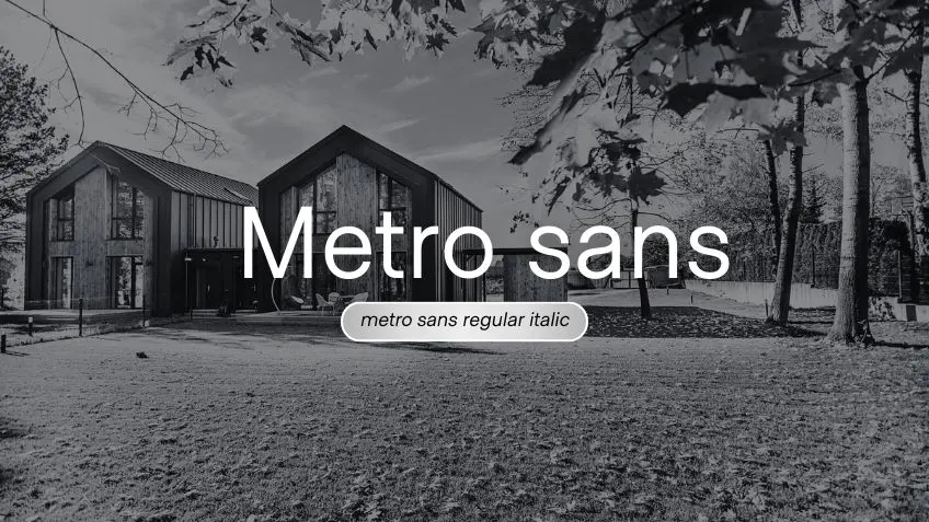 Metro Sans Regular
