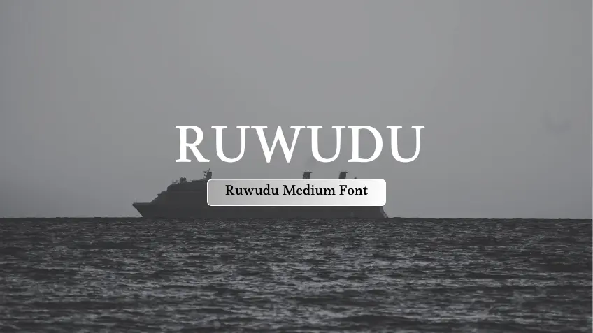 Ruwudu Medium