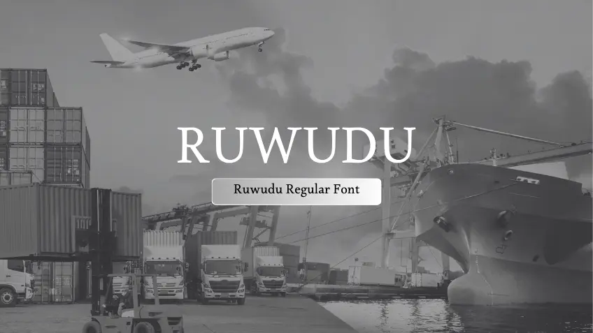 Ruwudu Regular
