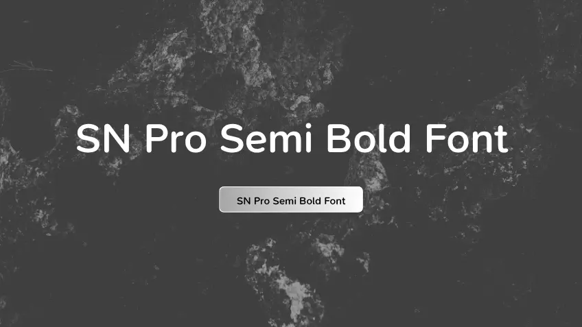 SN Pro Semi Bold
