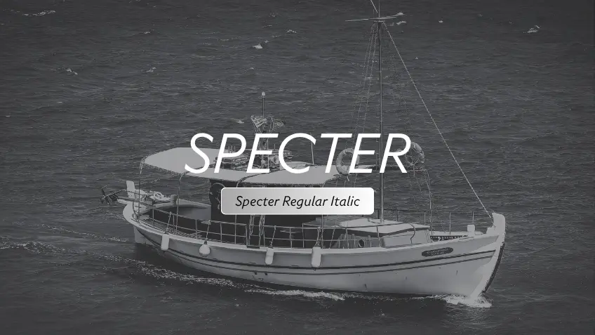 Specter Regular Italic