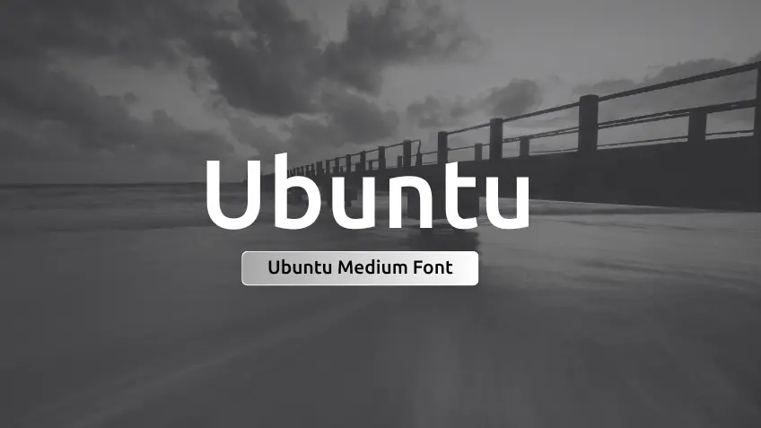 Ubuntu Font Medium