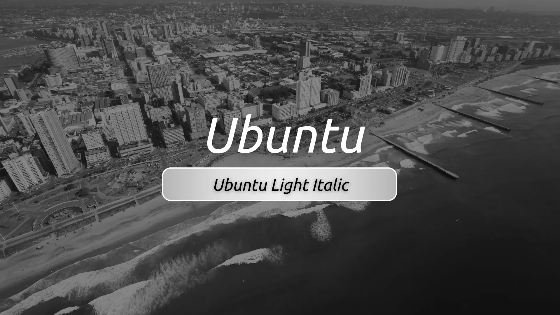 Ubuntu Light Italic