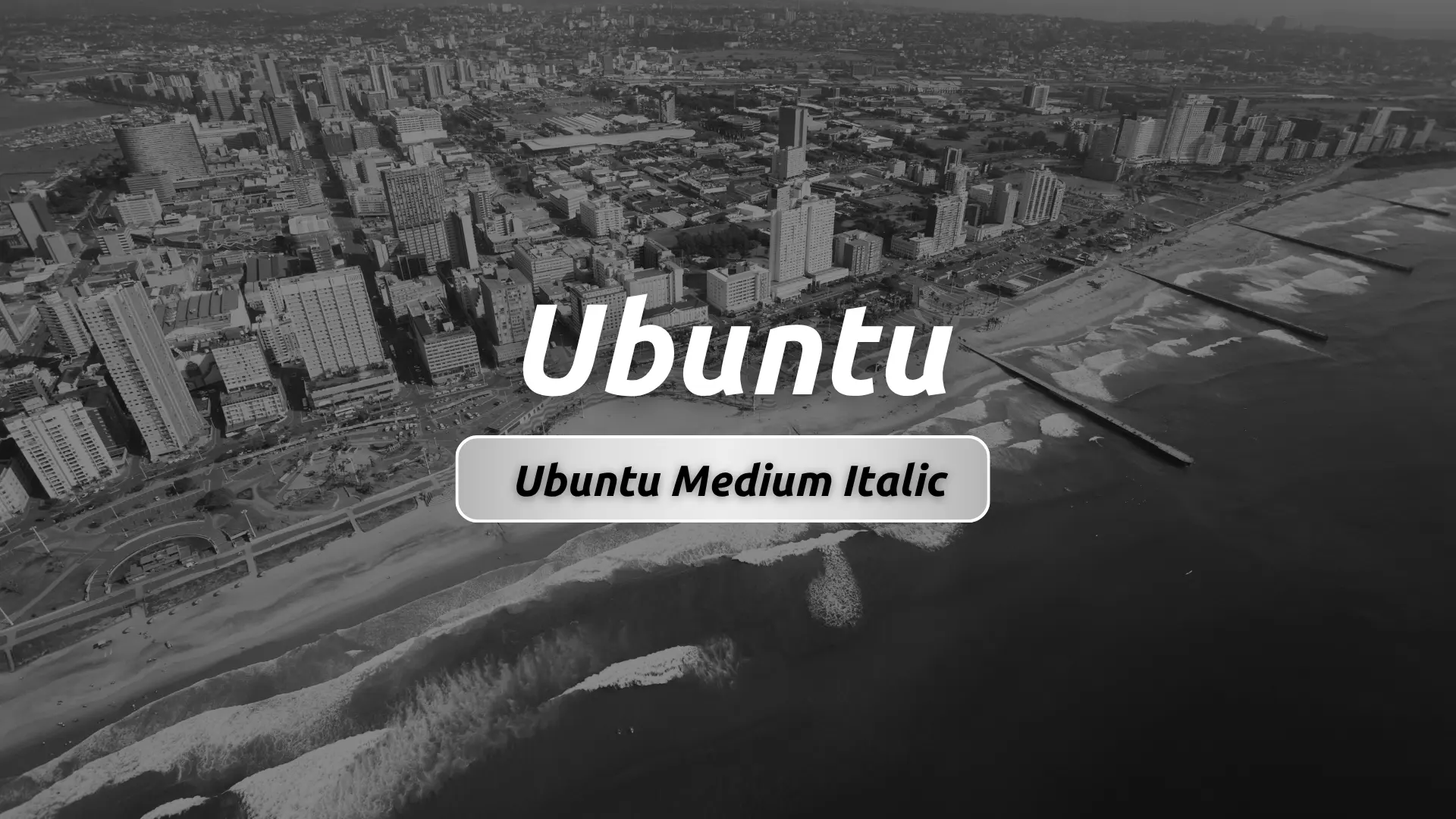 Ubuntu Medium Italic