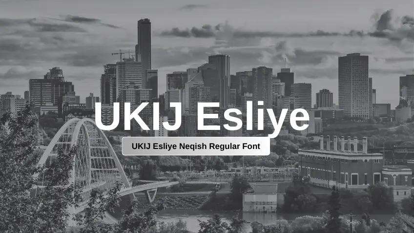 UKIJ Esliye Neqish Regular